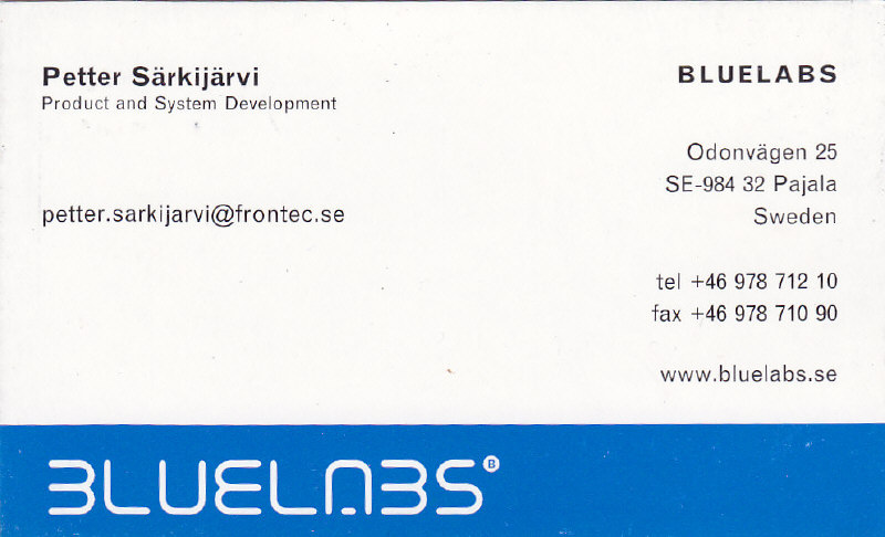 Bluelabs North AB